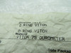 Daemar 112-V Viton O-Ring 0.487" ID 0.103" W 1/2" Nom ID Lot of 37 NOP