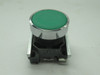 Schneider Electric ZB4BA3 Push Button Flush Head Green With Mount 22mm USED