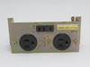 Fanuc A05B-2051-C021 Dual Receptacle 115VAC 5A MISSING RELAY USED