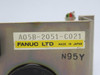 Fanuc A05B-2051-C021 Dual Receptacle 115VAC 5A MISSING RELAY USED