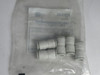 SMC KQ2H10-00A White Push In Fitting 10mm OD 5-Pack NWB