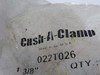 Cush-A-Clamp 022T026 Electro Galvanized Pipe Clamp Kit 1-3/8" Tube 1-5/8"P NWB