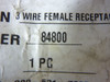 TPC 84800 Cable  Female Receptacle 3 Pole NEW
