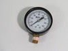 BII PG25-160NL 2-1/2"Dial Pressure Gauge 0-160Psi 1/4"Mpt Connection NEW