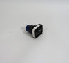 Allen-Bradley 800H-QRBH2BX Momentary Push Button Blue LED NO TRANSFORMER USED