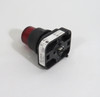 Allen-Bradley 800H-QRBH2RX Momentary Push Button Red LED NO TRANSFORMER USED