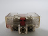 Gould 278J Clear Contact Block w/Red Plunger 10A 600VAC 720A 1NC USED