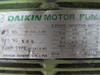 Daikin V15A1RX-40 Piston Pump C/W Daikin 1.5kW 1420-1710RPM 200-220V USED