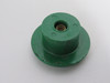 Allen-Bradley 800T-N246G Green Non-Illuminated Mushroom Cap *Cosmetic Chip* USED