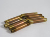 Generic Brass Pipe Nipple 1/4" NPT 2-1/2" Length Lot of 8 SHELF WEAR NOP