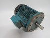 Brook Crompton 5HP 1740RPM 575V W-DA184T-S TEFC 3Ph 5A 60Hz USED