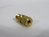 Parker 68C-3-2 Brass Male Compression Connector 3/16" Tube Lot of 6 USED