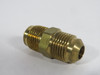 Generic Brass Union Fitting 45 Deg Flare 3/8" Tube Lot of 8 USED