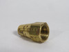Parker 41FL-6 Brass Long Nut 45°Flare 3/8"Tube 5/8"Thread Lot/9 DISCOLORED USED