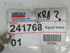 Lincoln 241768 Air Signal Valve *OPEN BAG/SHELF WEAR* NWB