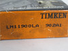 Timken LM11900LA-902A1 Tapered Roller Bearing 19.05mmID 16.637mmIW 4mm Shaft NEW