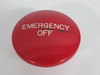 Allen-Bradley 800T-N246R Red Mushroom Push Button Cap *Emergency Off* USED
