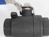 Accutek BVCS2203-B Female NPT Ball Valve 1/4" Steel 2000WOG 2PC Construction NOP
