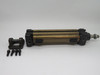 Rexroth 168-051-600-0 Pneumatic Cylinder w/ Clevis Pin 50mm B 160mm S USED