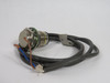 Omron E2E-X10Y1-53US Proximity Sensor 10mm 300mA 100-120VAC 52" Cable USED