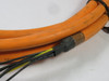 Rexroth Indramat IKG4020/05.0 Feedback Servo Cable 5m USED