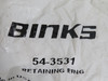 Binks 54-3531 HLVP Air Cap Retaining Ring for MACH 1 M1-G F1 Spray Gun NWB