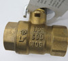 Aqua Dynamic 1197-003 1/2" Ball Valve 600WOG Brass Female NOP