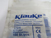 Klauke 170/8 Blue Insulated Cap End Sleeve Ferrule 0.75mm2 Lot of 46 NWB