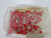 ITC 101.008 Red Single Insulated Ferrule 1.0mm2 Lot of 117 *Damaged Case* NEW