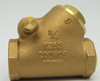 Kitz 22-175 125S 3/4" Swing Check Valve 200PSI Bronze Female NWB
