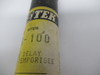 Fusetek CDS-100 Time Delay Action 100A 600V Fuse USED