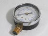 Generic 0-100 Pressure Gauge 2" Dial Bottom Port 1/4" COSMETIC DAMAGE USED