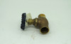 Home Plumber 32-W430-3/4C Threaded Straight Stop Valve 3/4" Female Brass NOP