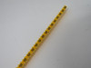 Legrand 38333 CAB3 Yellow Wire Marker Sleeve "D" 1.5-2.5mm2 300-Pack NEW