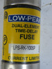 Low-Peak LPS-RK-100SP Dual Element Time Delay Fuse 100A 600V USED