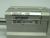SMC CQ2A16-19D-WP72K048 Compact Cylinder 16mmBore 19mmStroke 1.0MPa USED