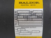 Baldor DC Gearmotor 30:1 Ratio 155Lb-in 1/4HP .18KW 83RPM 180VDC 1.1A USED