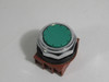 Siemens 3SB03-PFG Push Button Green Flush 30mm USED