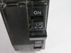 Square D QO220 Circuit Breaker 20A 240V 2-Pole COSMETIC DAMAGE USED