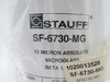 Stauff SF-6730-MG Replacement Filter Element 6.6"L 5.08"H 5.08"OD 12 Micron NWB