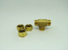 Swagelok B-1010-3 Brass Union Tee Tube Fitting 5/8" Tube OD NOP