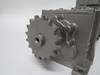 Sew-Eurodrive AC Gearmotor 8.63:1 26Nm 1.5HP 3485/404RPM 330/575V w/Gear USED
