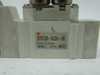 SMC SY3120-5LOU-C6 Solenoid Valve 24VDC 2Pos Single Action 0.15-0.7MPa USED