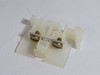 Square D 9080GA6 Terminal Block Ser B Clear 600V 40A 12-22AWG Lot of 20 USED