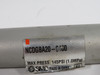 SMC NCDGBA20-0400 Pneumatic Cylinder 20mm Bore 400mm Stroke *COS DMG* USED