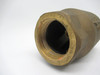 Conbraco 61-108-01 In-Line 2" Ball Cone Check Valve NPT Thread Bronze USED