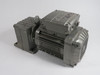 Sew-Eurodrive AC Gearmotor 4.51:1 14Nm 0.55kW 0.75HP 1695/376RPM *COS DMG* USED