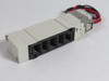 SMC SY5140-5GZ Solenoid Valve 24VDC 0.15-0.7MPa USED