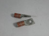 Burndy YAL27T38 Compression Lug 3/0AWG 3/8”Stud 14Index 35kV Orange Lot of 2 NOP