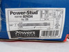 Powers Fasteners 07434 Power Stud 5/8" x 6" 25 Pack *Missing Nuts Dmg'd Box* NEW